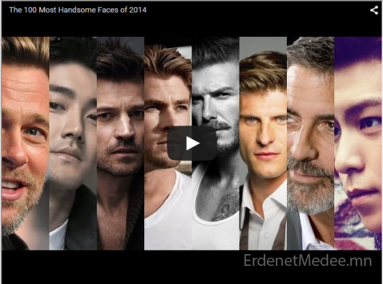 The 100 Most Handsome Faces of 2014