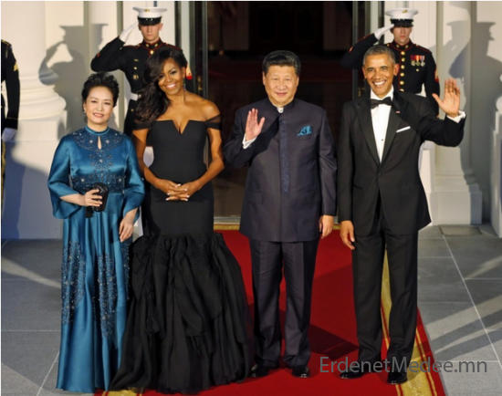 Фото: Хятадын тэргүүн хатагтайн хувцас АНУ-д дуулиан тарив