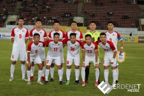 Монголын хөлбөмбөгчид Лаосын шигшээ багийг хожлоо