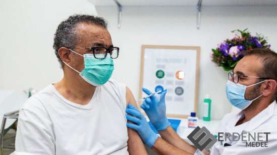 ДЭМБ-ын тэргүүн коронавирусний вакцин хийлгэжээ
